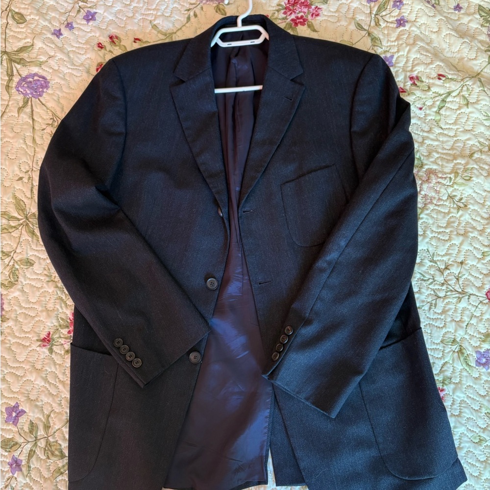 Navy Blue Boss Ing Loro Piana & C Men’s Blazer
